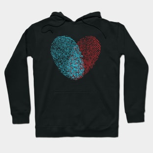 Love Fingerprint Hoodie